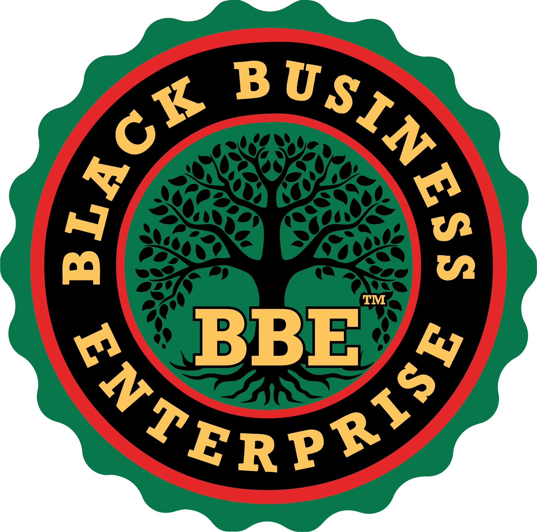 Official Black Business Enterprise (BBE) seal