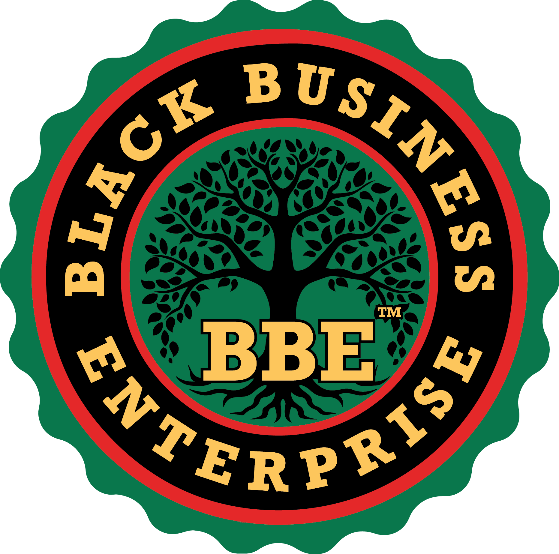 Official Black Business Enterprise (BBE) seal